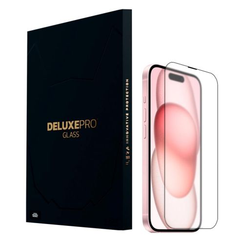 Стекло защитное iLera DeLuxe Frosted iPhone 15 (ILFRDL15)