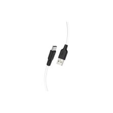 Дата кабель USB 2.0 AM to USB-C 1.0m 3A silicone black+white HOCO (6931474711915) Дата кабель USB 2.0 AM to USB-C 1.0m 3A silicone black+white HOCO (6931474711915)