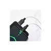 Дата кабель USB 2.0 AM to USB-C 1.0m 3A silicone black+white HOCO (6931474711915) - Зображення 1