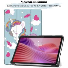 Чохол до планшета BeCover Smart Case Lenovo Tab One / Tab K9 8.7 2025 (TB305XU/FU) Unicorn (713750)