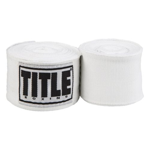 Бинт для спорту Title Boxing Select 180 Semi Elastic Mexican 4.5м White (SMHW XL WH)