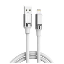 Дата кабель USB 2.0 AM to Lightning 1.0m 6A silicone white XO (NB251_L_White) Дата кабель USB 2.0 AM to Lightning 1.0m 6A silicone white XO (NB251_L_White)