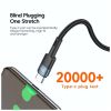 Дата кабель USB-C to USB-C 1.0m 100W blue Essager (EXCTT1-XC03) - Зображення 3
