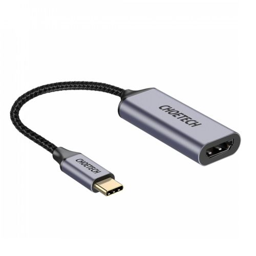 Переходник USB-C to HDMI black Choetech (HUB-H10-V1)