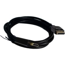 Кабель мультимедійний DisplayPort M to HDMI M 1.8m 4K60Hz black Patron (PN-DP-HDMI-18)