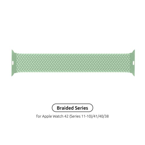 Ремешок для смарт-часов Armorstandart Braided Solo Loop для Apple Watch 42 (Series 11-10)/41/40/38 Mint Size 6 (144 mm) (ARM64902)