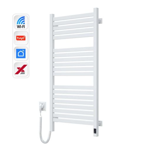 Сушарка для рушників Navin Авангард Х, 1000х480х71мм, Wi-Fi, лівобічна,, білий (12-172155-4810)