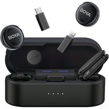 Микрофон Boya LINK 3-01 Type-C/TRS/Lightning Black (LINK 3-01)