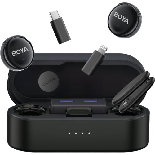 Мікрофон Boya LINK 3-01 Type-C/TRS/Lightning Black (LINK 3-01)