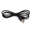 Дата кабель USB 2.0 AM to Micro 5P 1m nylon black Vinga (VCPDCMNB1BK) - Изображение 2