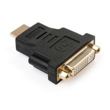 Переходник HDMI AM to DVI 24+5 F Vinga (VCPAHDMIM2DVIFBK)