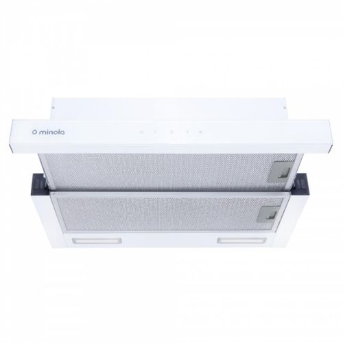 Вытяжка кухонная Minola HTLS 6735 WH 1100 LED