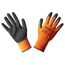 Защитные перчатки Neo Tools рабочие, полиэстер с нитриловым покрытием (песчаный), p. 10 (97-642-10)