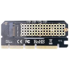 Контролер Maiwo M.2 NVMe M-key SSD 22*30mm, 22*42mm, 22*60mm, 22*80mm to PCI (KT046)