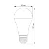 Лампочка TITANUM LED A60 12V 10W E27 4100K (TLA6010274-12V) - Изображение 1