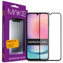 Стекло защитное MAKE Samsung A24 (MGF-SA24)