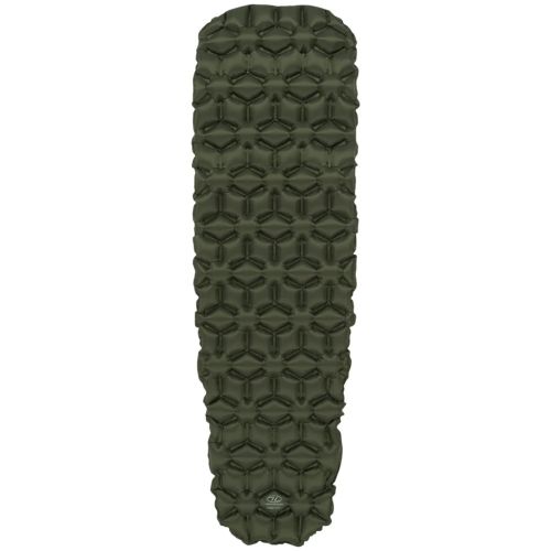 Туристический коврик Highlander Nap-Pak Inflatable Sleeping Mat 5 cm Olive AIR071 (929796)