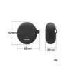 Чохол для навушників BeCover Silicon для OPPO Enco Air3 (ETE31) Black (709569) - Зображення 2