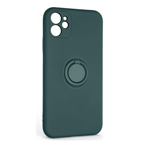 Чохол до мобільного телефона Armorstandart Icon Ring Apple iPhone 11 Dark Green (ARM68647)