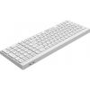 Клавіатура OfficePro SK985W Wireless/Bluetooth White (SK985W) - Зображення 3