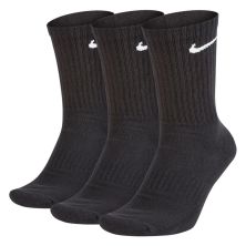 Шкарпетки Nike U NK EVERYDAY CUSH CREW 3PR SX7664-010 34-38 3 пари Чорні (888407233593)