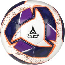 М'яч футбольний Select FB Classic v24 біло-фіолетовий Уні 5 (5703543350445)