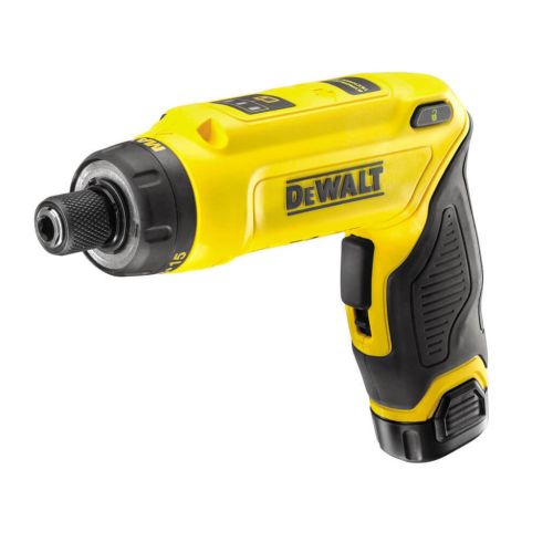 Отвертка аккумуляторная DeWALT 7.2 В Li-Ion, 2x1Ah, 430 об/мин, кейс (DCF680G2)