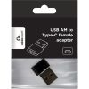 Переходник USB-A Male to USB-C Female USB2.0 Cablexpert (A-USB2-AMCF-02) - Изображение 2
