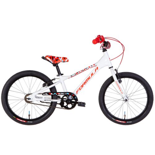 Велосипед Formula Slim Vbr 20 10 AL 2024 Білий з червоним (OPS-FRK-20-199)