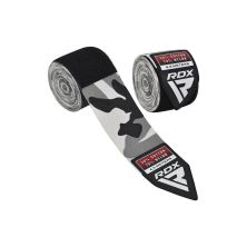 Бинт для спорту RDX для боксу WX Professional Boxing Hand Wraps Camo Grey (4.5м.) (HWX-RC+)