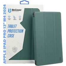Чехол для планшета BeCover Smart Case Apple iPad Pro 13 M4 2024 Dark Green (711645)