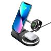 Зарядний пристрій Armorstandart Wireless Charging H102 3 in 1 Magnetic Black (ARM78103) - Зображення 3