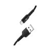 Дата кабель USB 2.0 AM to Micro 5P 1.0m Star Charging X30 black HOCO (6957531091141) - Зображення 2
