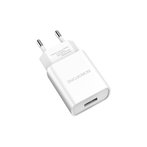 Зарядное устройство BOROFONE BA20A Sharp USB 10.5W White (6931474700681)