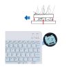 Клавиатура BeCover (245х150 мм) Bluetooth UA Light Blue (713407) - Изображение 2