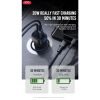 Зарядное устройство XO 1xUSB QC3.0 + 1xUSB-C PD20W white (CC37-WH) - Изображение 3