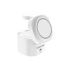Зарядний пристрій Canyon 4-in-1 wireless charging stand 30W + charger 65W + cable 1.0m white (CNS-WCS405W) - Зображення 2