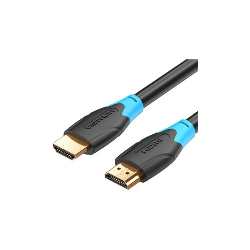 Кабель мультимедийный HDMI M to HDMI M 0.75m V2.0 4K60Hz black Vention (AACBE)