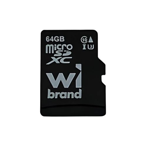 Карта памяти Wibrand 64GB mictoSD class 10 UHS-II (U3) V10 Read 80/Write 30 (WICDXU3/64GB)