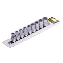 Набор торцевых головок Alloid Torx, 1/2 DR, E10-E24, 9шт., блистер (НГЕ-1024Б)
