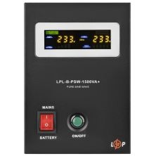 Пристрій безперебійного живлення LogicPower LPL-B-PSW-1500VA+ ( 1050W ) 12V (37700)