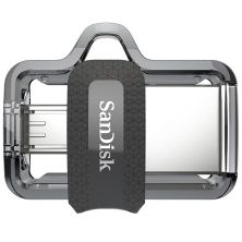 USB флеш накопитель SanDisk 64GB Ultra Dual Black USB 3.0 OTG (SDDD3-064G-G46)