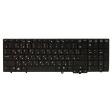 Клавіатура ноутбука PowerPlant HP 6540B/6545B/6550B черный,черный (KB310586)