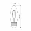 Лампочка Videx Filament C37FA 4W E27 2200K 220V (VL-C37FA-04272) - Зображення 2