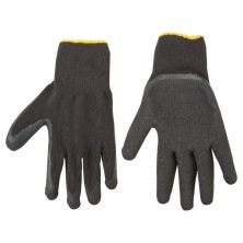 Захисні рукавички Topex робочі, х/б, сторона долоні з латексним покриттям, р. 10 (83S213)