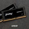 Модуль пам'яті для ноутбука SoDIMM DDR4 8GB 3200 MHz Fury Impact Kingston Fury (ex.HyperX) (KF432S20IB/8) - Зображення 3