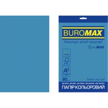 Бумага Buromax А4, 80g, INTENSIVE blue, 20sh, EUROMAX (BM.2721320E-02)