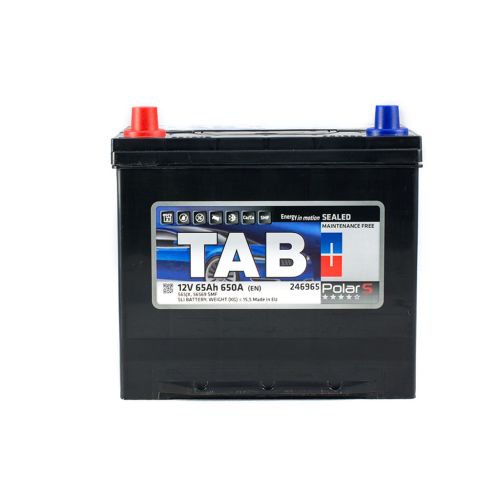 Аккумулятор автомобильный TAB 65 Ah/12V Polar S Japan (246 965)