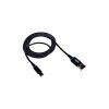 Дата кабель USB 2.0 AM to Type-C 2.0m NB143 Braided Black XO (XO-NB143C2-BK) - Зображення 1