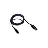 Дата кабель USB 2.0 AM to Type-C 2.0m NB143 Braided Black XO (XO-NB143C2-BK) - Изображение 1